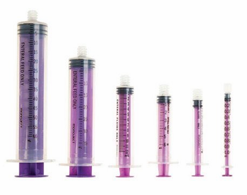 Monoject™ Seringas orais/enterais e acessórios