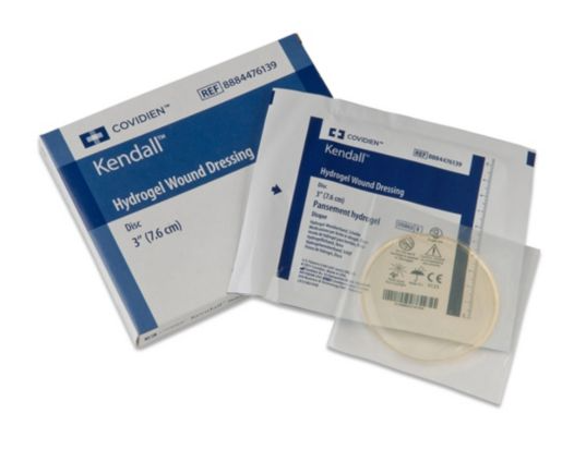 Cuidado avançado de feridas | Hidrogéis | Coberturas para Feridas de Hidrogel Kendall™