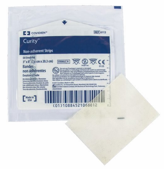 Tratamento tradicional de feridas | Coberturas não Aderentes Curity™