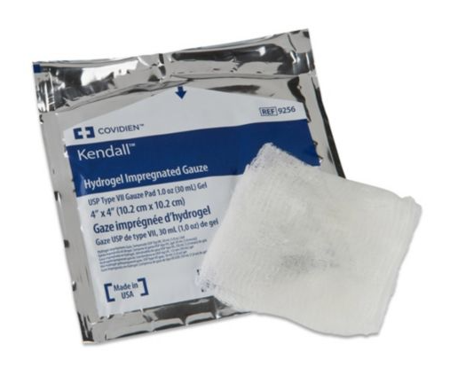Cuidado avançado de feridas | Hidrogéis | Gaze Impregnada com Hidrogel Kendall™